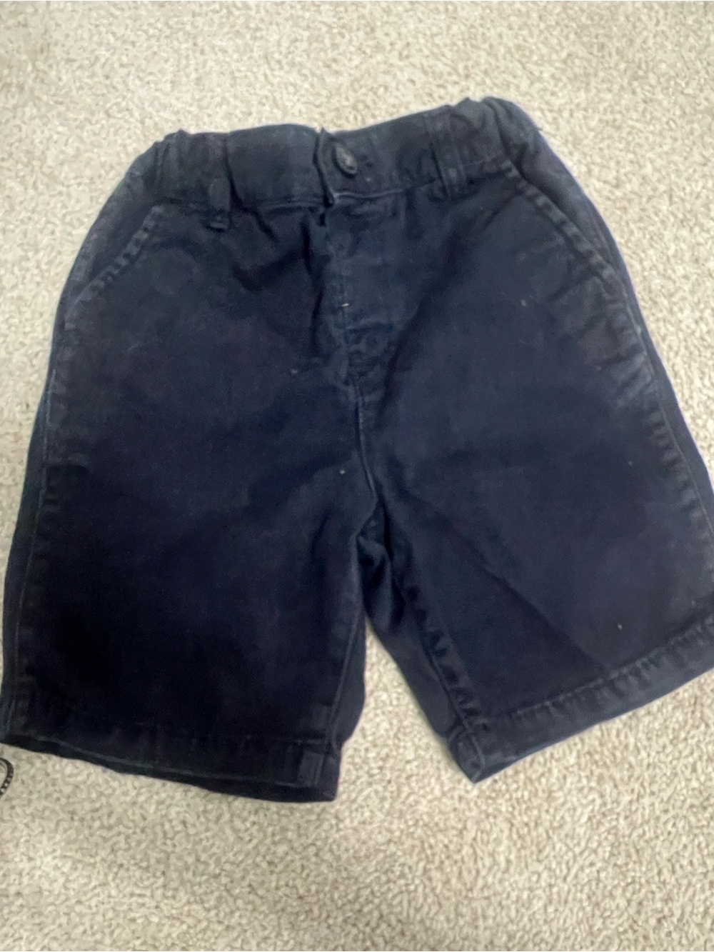 The Children's Place Navy Cotton Toddler Shorts